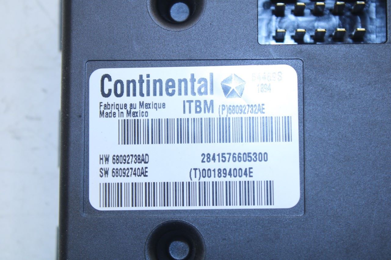 2013-2014 RAM 1500 Crew Cab Laramie Trailer Tow Brake Control Module 68092732AE - Alshned Auto Parts