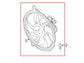 13-16 Mini Cooper Paceman S 1.6L Radiator Cooling Fan Motor Assy 17-42-7-535-100 - Alshned Auto Parts
