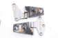 07-16 Jeep Wrangler Unlimited Sport Front Rear RH and LH Door Hinge Set w/ Bolts - Alshned Auto Parts
