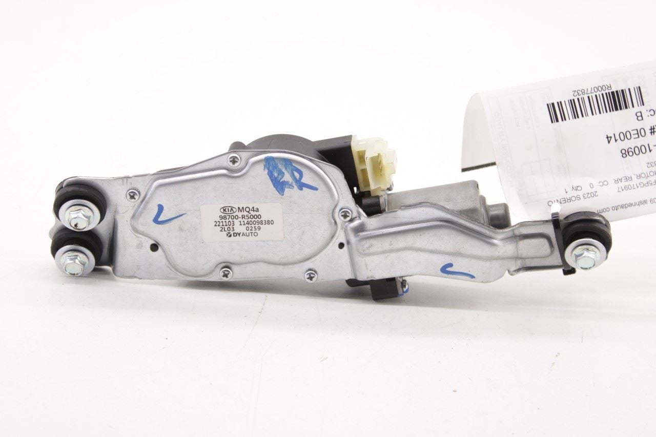 21-2025 Kia Sorento X-Line SX Prestige Rear Liftgate Back Window Wiper Motor OEM - Alshned Auto Parts
