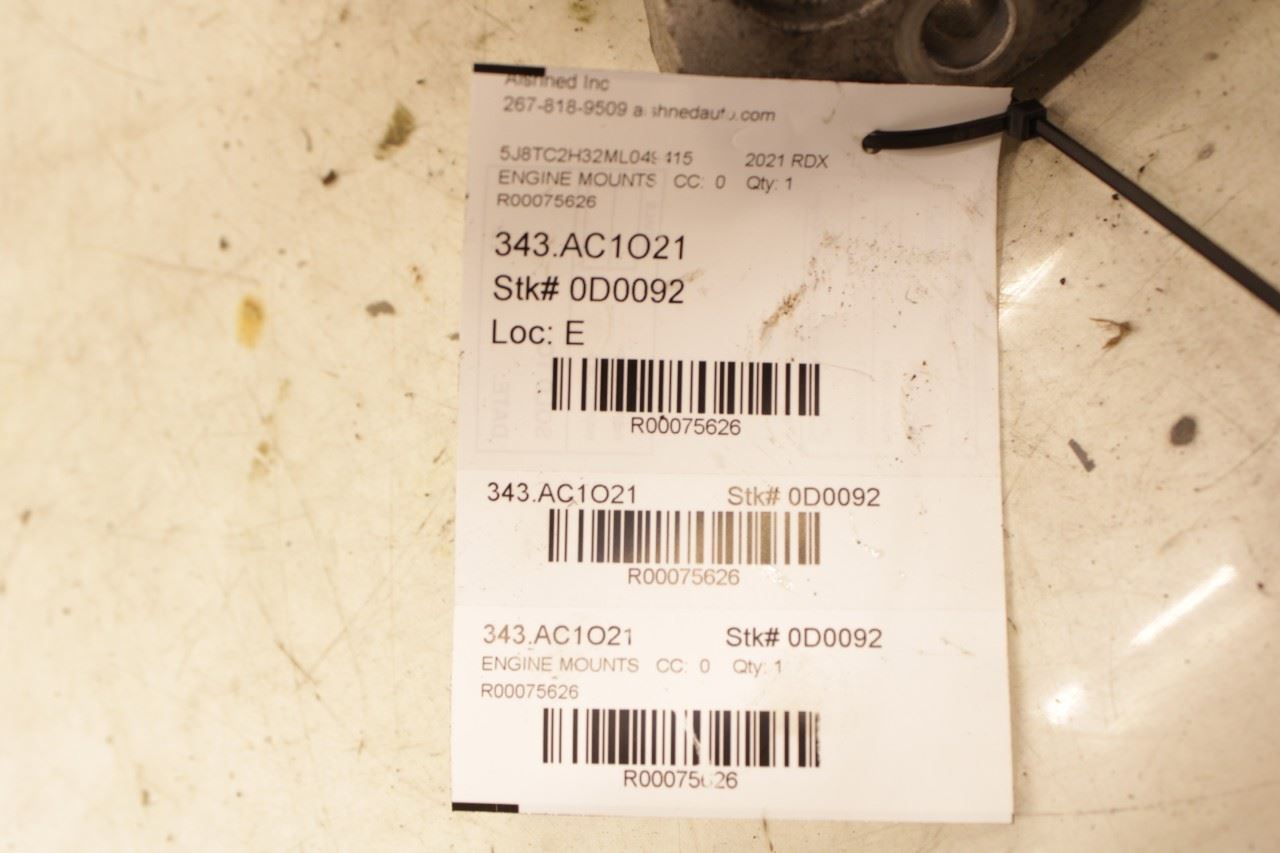 2019-2025 Acura RDX SH-AWD 2.0L AWD Front Right Engine Support Mount Bracket - Alshned Auto Parts