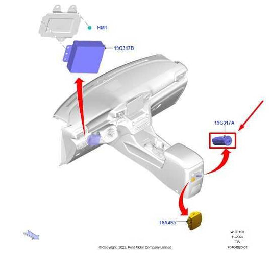 23-25 Ford Explorer Console Jack Type-C Charger Port Power Outlet PU5Z-19G317-A - Alshned Auto Parts