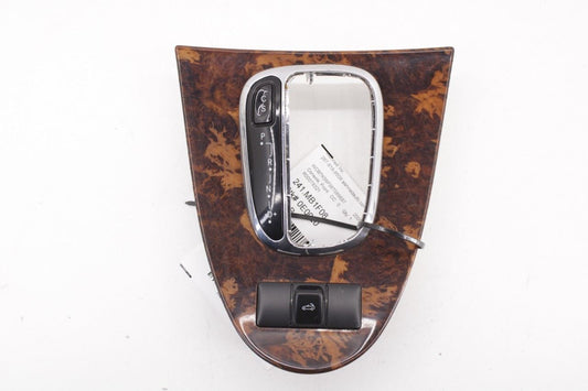 2006-09 Mercedes-Benz CLK 350 Front Center Console Shifter Trim Bezel w/ Switch - Alshned Auto Parts