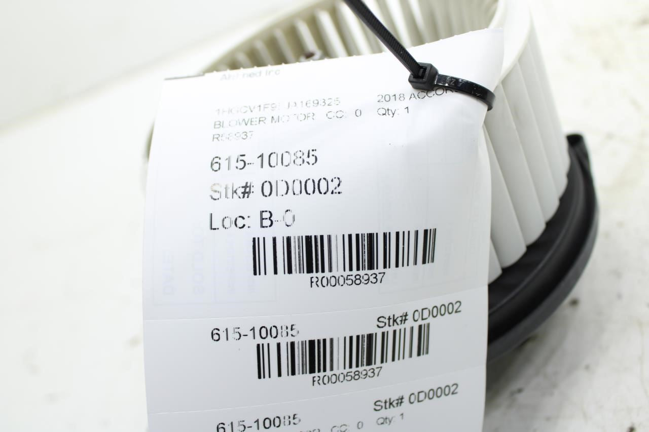 2018-2022 Honda Accord HVAC AC Blower Fan Motor 79310-TVA-A02 OEM - Alshned Auto Parts