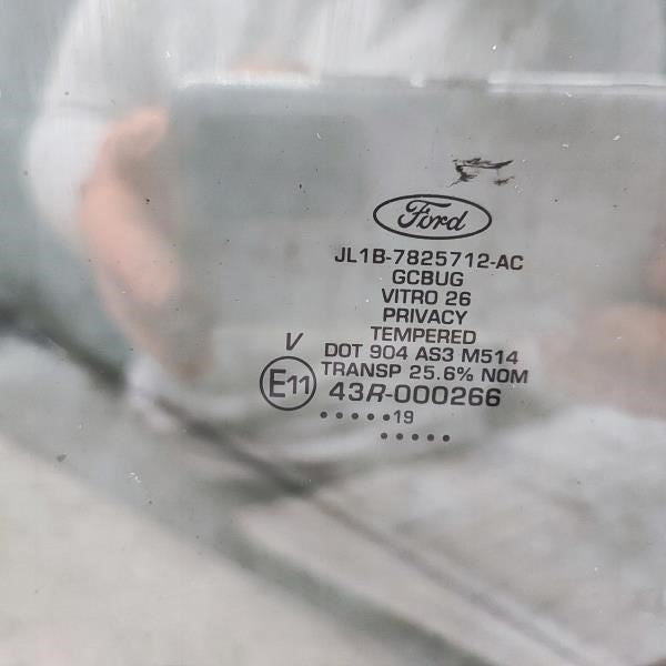 18-23 Ford Expedition Rear Right Passenger Door Window Glass JL1B-7825712-AC OEM