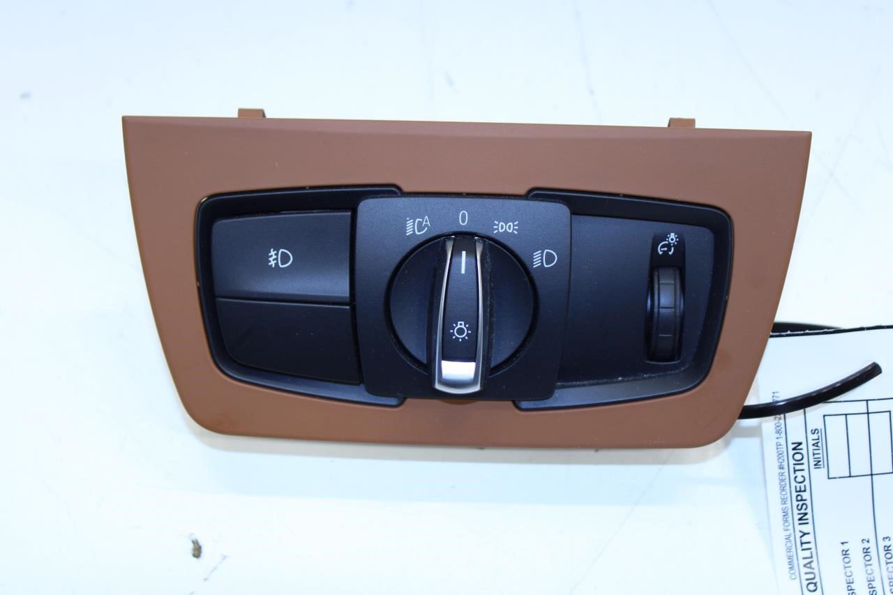 15-2016 BMW 435I Gran Coupe Dash LH Headlight Control Switch w/ Trim 61319393941 - Alshned Auto Parts