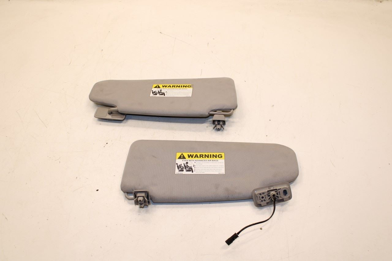 2015-16 Volvo S60 T5 Premier Front RH and LH Sun Visor Set w/ Illuminated Mirror - Alshned Auto Parts