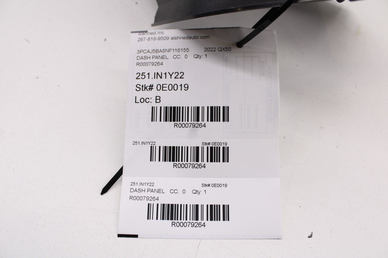2019-2025 Infiniti QX50 Luxe Steering Column Shroud Cover 48470-5NA1A OEM - Alshned Auto Parts