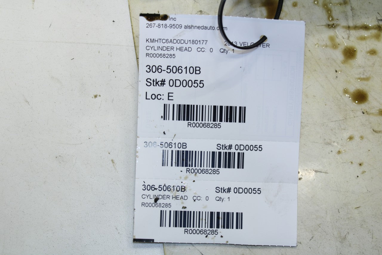 2011-2017 Hyundai Veloster Base 1.6L Engine Cylinder Head 22100-2B701 OEM - Alshned Auto Parts