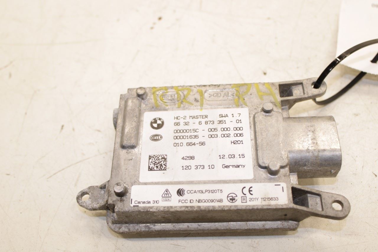 11-17 BMW X3 xDrive28i Rear Right Side Blind Spot Detection Radar Sensor Module - Alshned Auto Parts