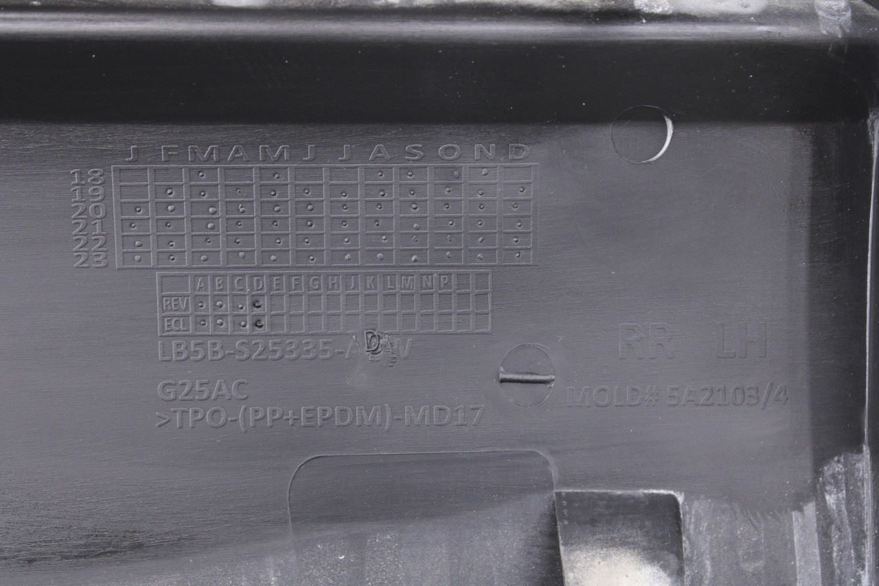 2025-2026 Ford Explorer Interceptor Rear Left Door Lower Molding LB5Z-7825557-AB7