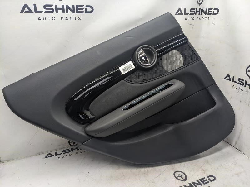 16-20 Mini Cooper Clubman Rear Left Driver Side Door Trim Panel 51427463399 OEM0