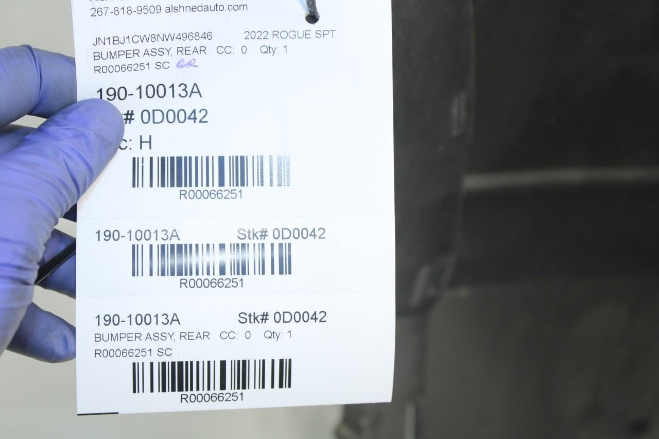 2019-2022 Nissan Rogue Sport SL AWD Rear Bumper Cover 85022-6MM0H OEM *ReaD* - Alshned Auto Parts