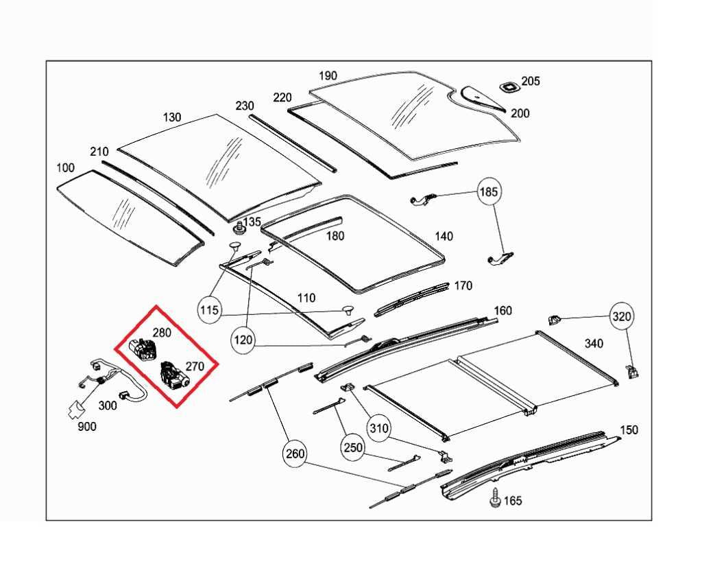 2010-2016 Mercedes-Benz E350 Luxury 4Matic Power Sliding Glass Sunroof Motor Set - Alshned Auto Parts