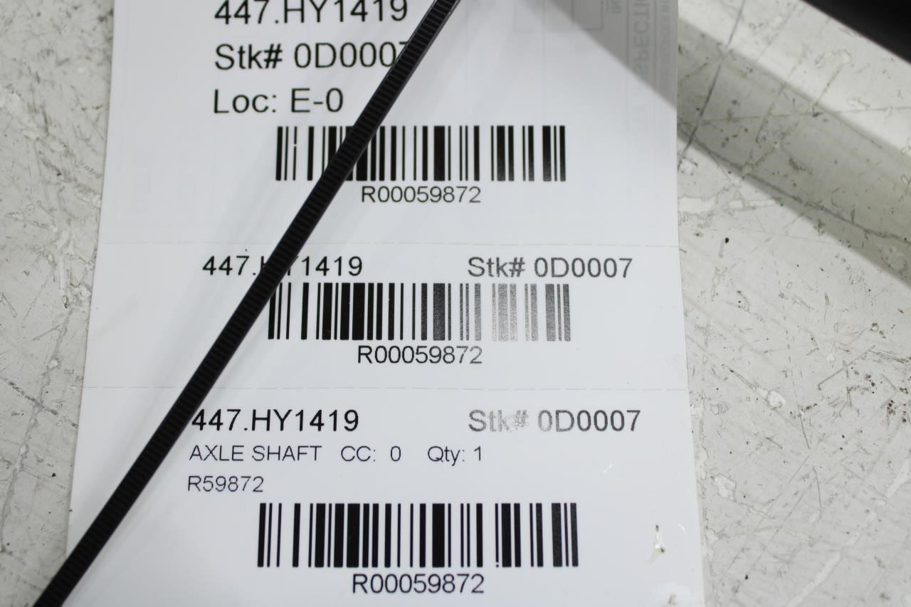 19-2020 Hyundai Santa Fe AWD Rear Right Side Drive CV Axle Shaft 49601-S1000 OEM - Alshned Auto Parts