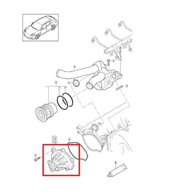 10-16 Porsche Panamera 4 3.6L Engine Motor Coolant Water Pump 948-106-033-01 OEM - Alshned Auto Parts