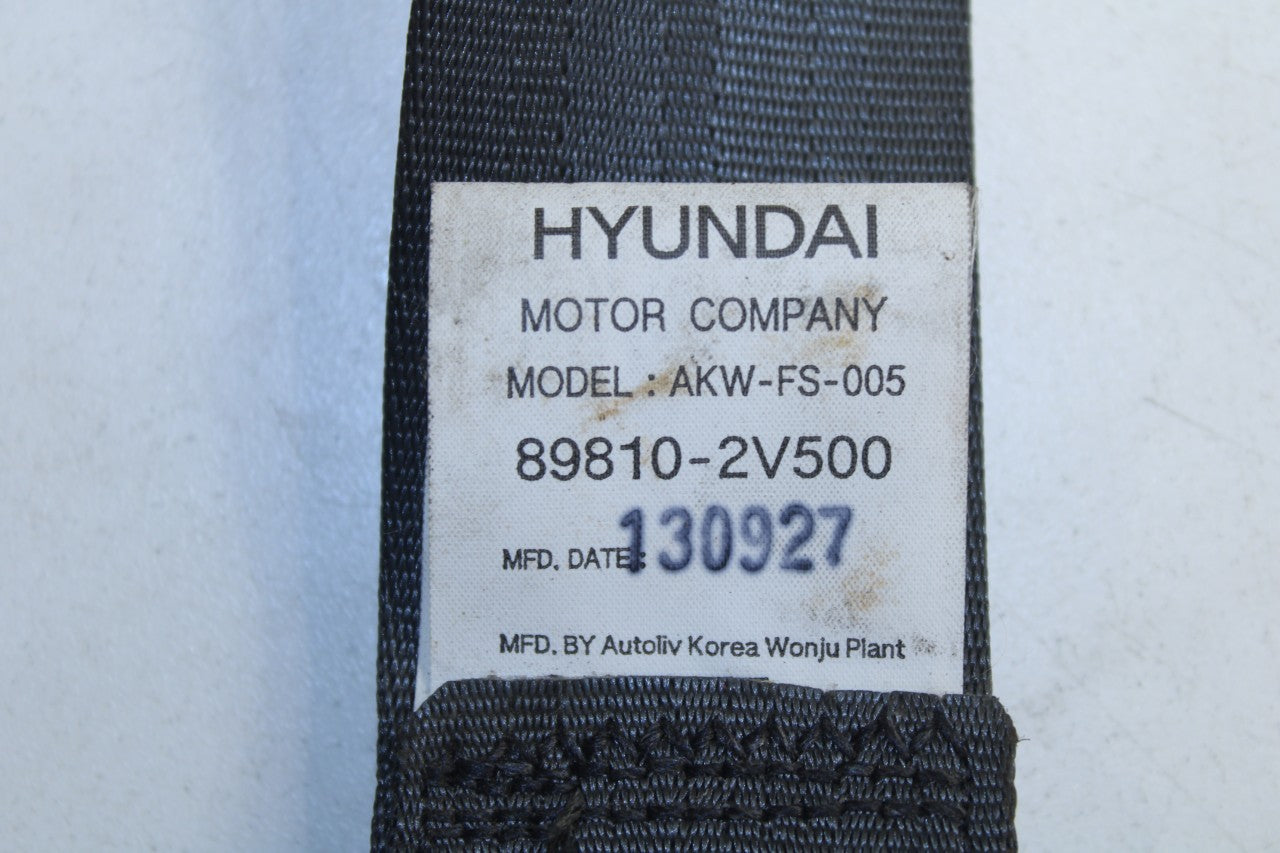 2011-17 Hyundai Veloster 1.6L Rear Driver Left Side 2nd Row Seat Belt Retractor - Alshned Auto Parts