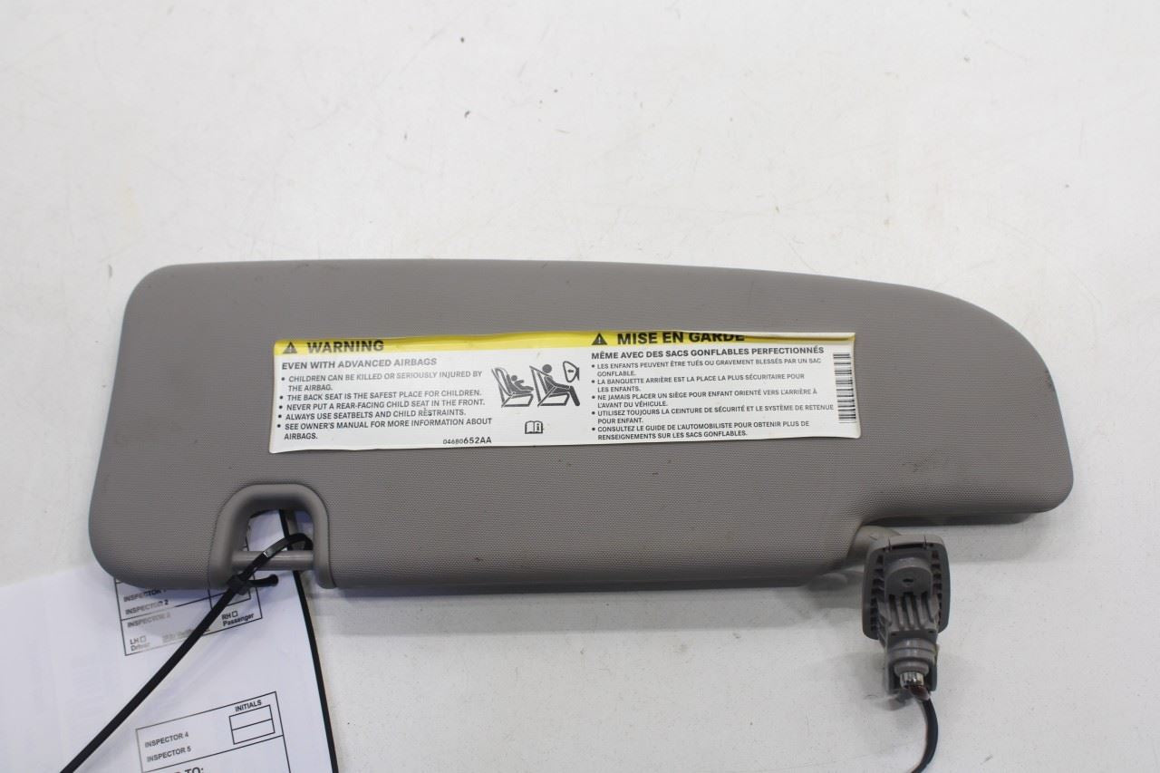 17-22 Alfa Romeo Giulia Ti 2.0L Front Right Side Sun Visor w/ Illuminated Mirror - Alshned Auto Parts