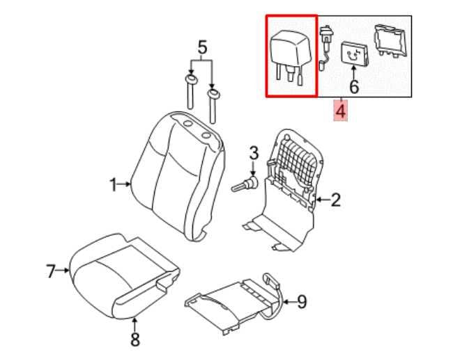 2018-20 Nissan Pathfinder SV Front Right or Left Side Seat Headrest 86400-9PF1A - Alshned Auto Parts
