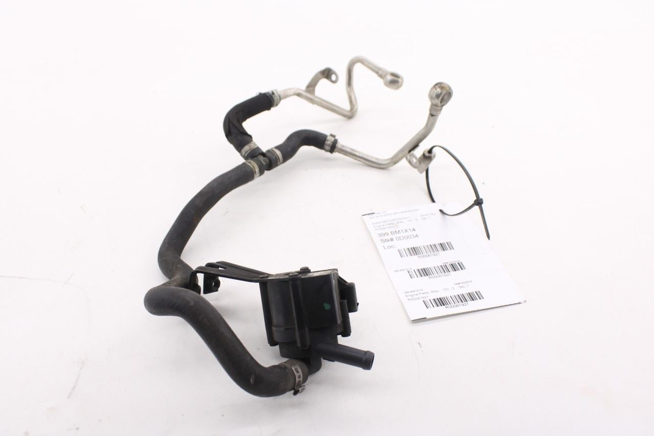 2010-2015 BMW 750i xDrive Auxiliary Water Pump w/ Turbocharger Coolant Line Hose5