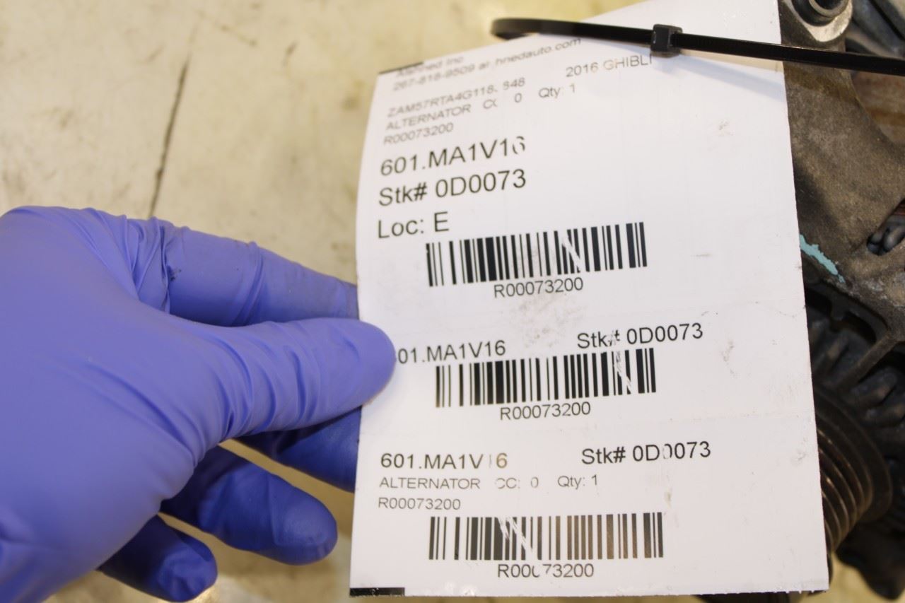 2014-2021 Maserati Ghibli S Q4 3L Alternator Generator 289964 OEM - Alshned Auto Parts