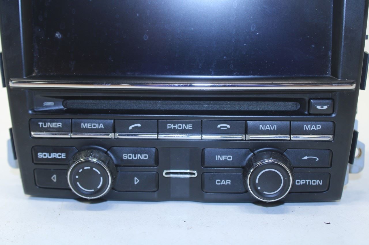 14-16 Porsche Panamera Navi Radio CD Player Receiver w/ Display w/ Control Panel - Alshned Auto Parts
