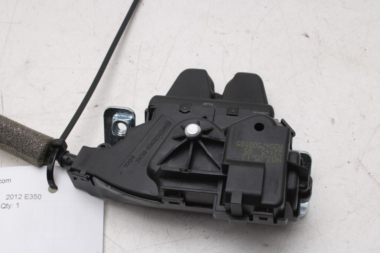 2010-2016 Mercedes-Benz E350 Sport 4MATIC Rear Trunk Lid Latch Lock Actuator - Alshned Auto Parts