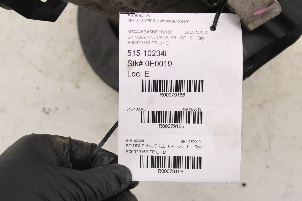 2019-2025 Infiniti QX50 LUXE Front Left Driver Side Spindle Knuckle Hub *ReaD* - Alshned Auto Parts