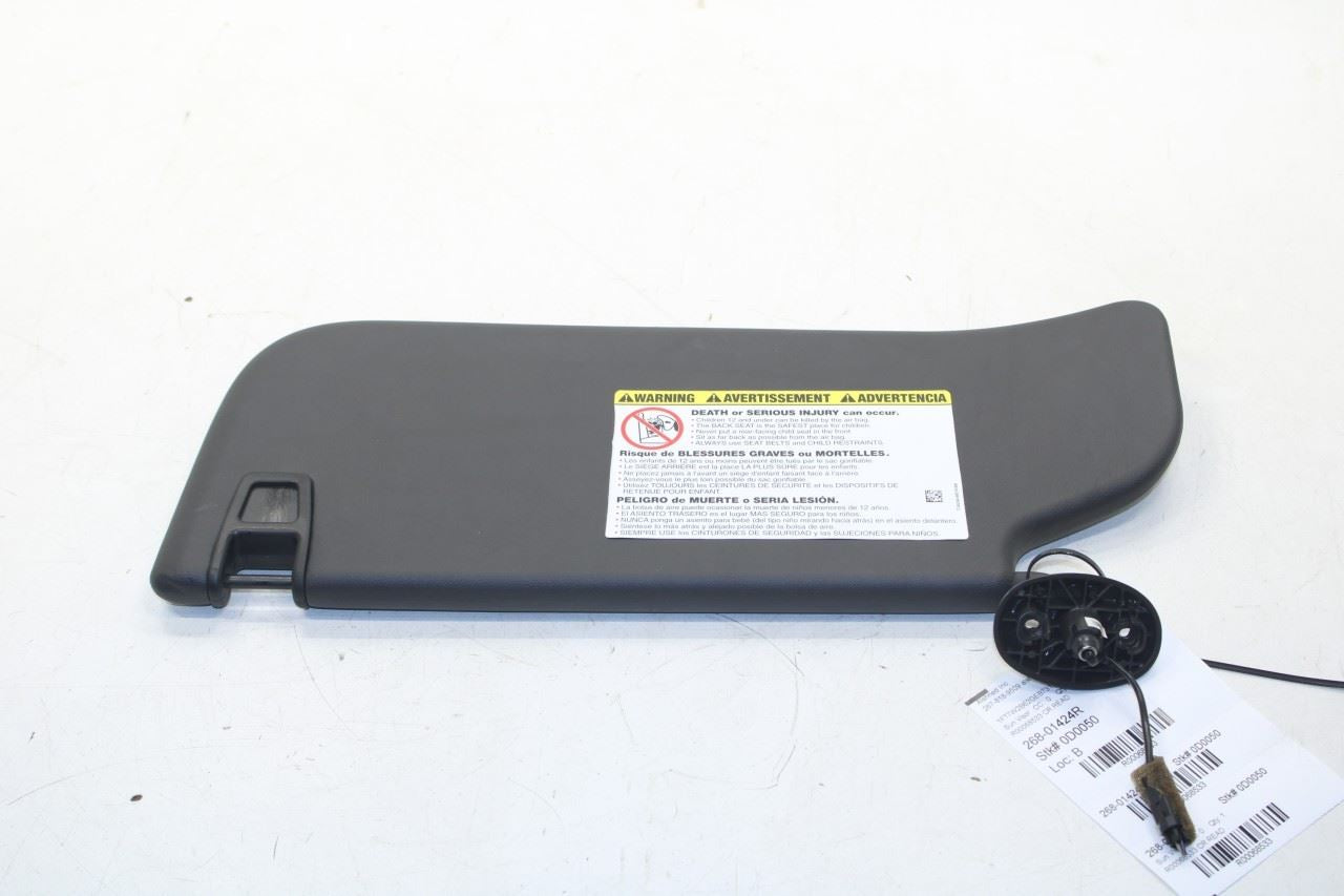 11-16 Ford F250 Lariat Crew Cab Front RH Sun Visor w/ Illuminated Mirror *ReaD* - Alshned Auto Parts