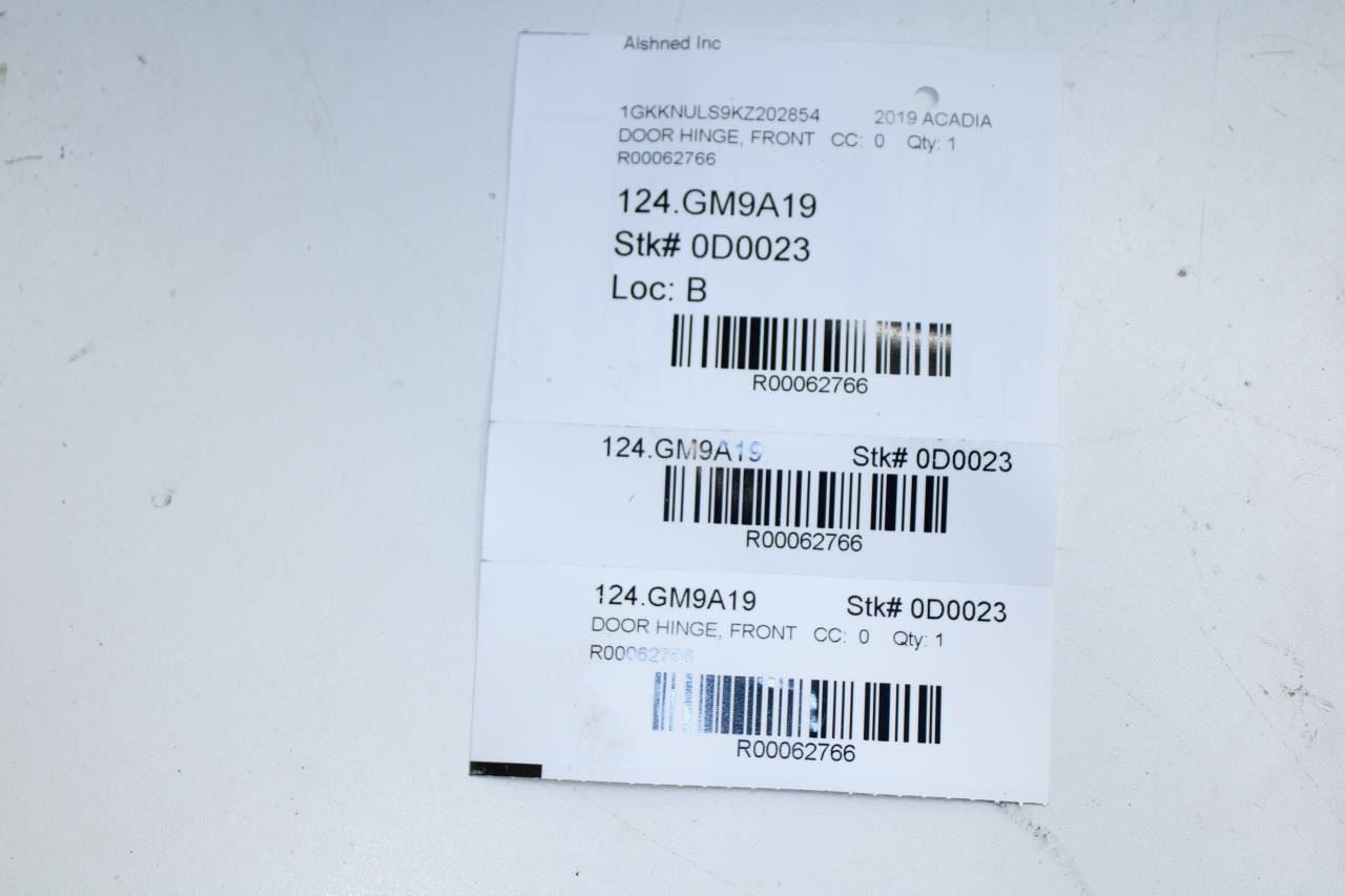 17-23 GMC Acadia SLT-1 Front Right Door Hinge Upper and Lower Pair 13583613 OEM - Alshned Auto Parts