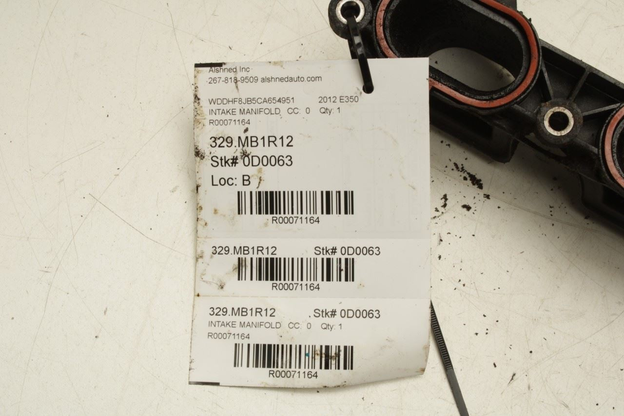 12-16 Mercedes-Benz E350 Sport 4Matic 3.5L Left and Right Engine Intake Manifold - Alshned Auto Parts