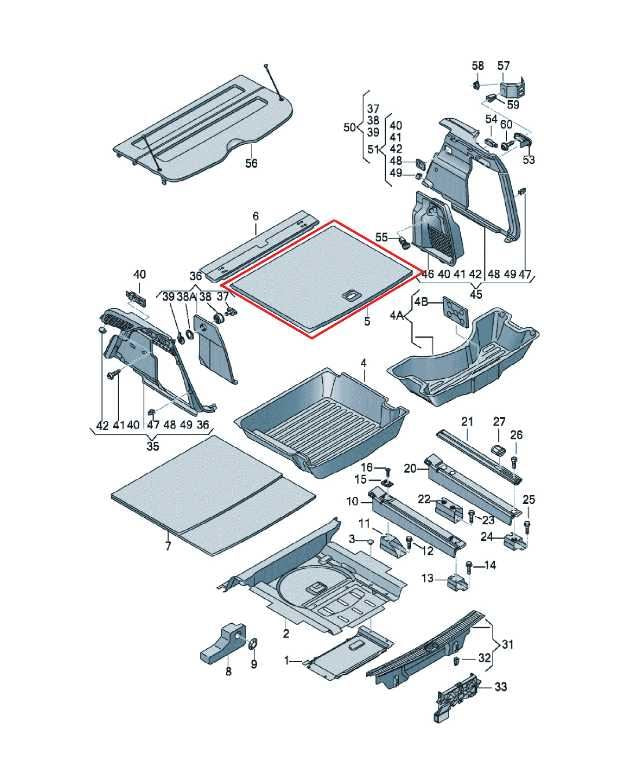 2009-2017 Audi Q5 Premium Rear Trunk Floor Trim Cargo Cover 8R0861531A87A *ReaD* - Alshned Auto Parts
