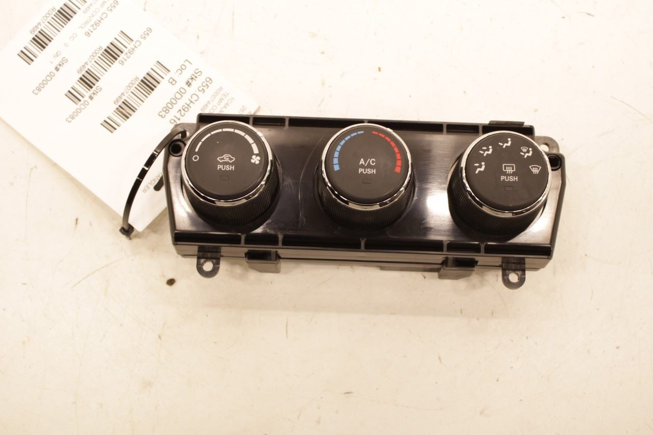 2014-18 Jeep Wrangler Sport 2dr Dash AC Heater Climate Control Panel 68197433AB - Alshned Auto Parts