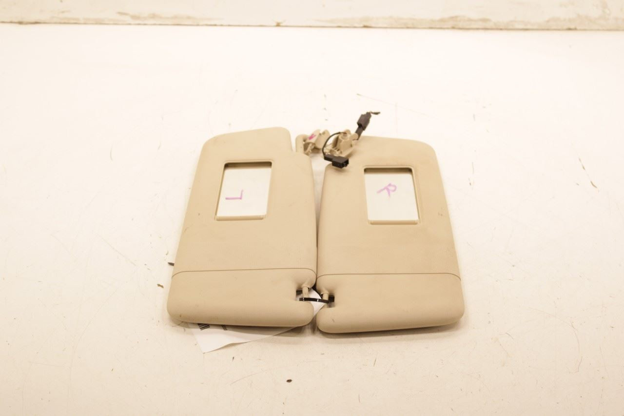 2012-16 Volkswagen Passat SE Front RH LH Sun Visor w/ Illuminated Mirror *ReaD* - Alshned Auto Parts