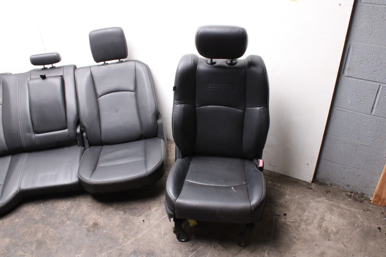 13-17 Ram 1500 Laramie Crew Cab Front and Rear 2nd Row Seat Full Complete *ReaD* - Alshned Auto Parts
