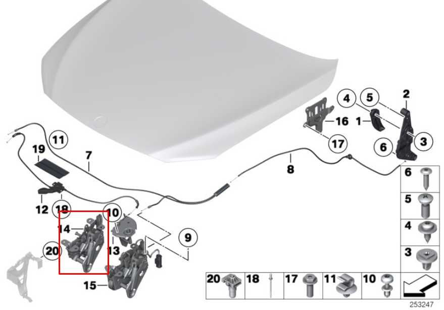 2010-15 BMW 750Li xDrive Front Right and Left Hood Bonnet Lock Latch 51237183762 - Alshned Auto Parts