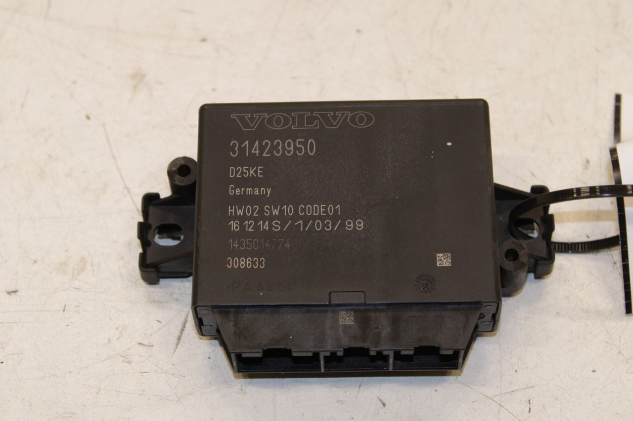 2015-2018 Volvo S60 T5 Premier Parking Assist Control Module 31423950 OEM - Alshned Auto Parts