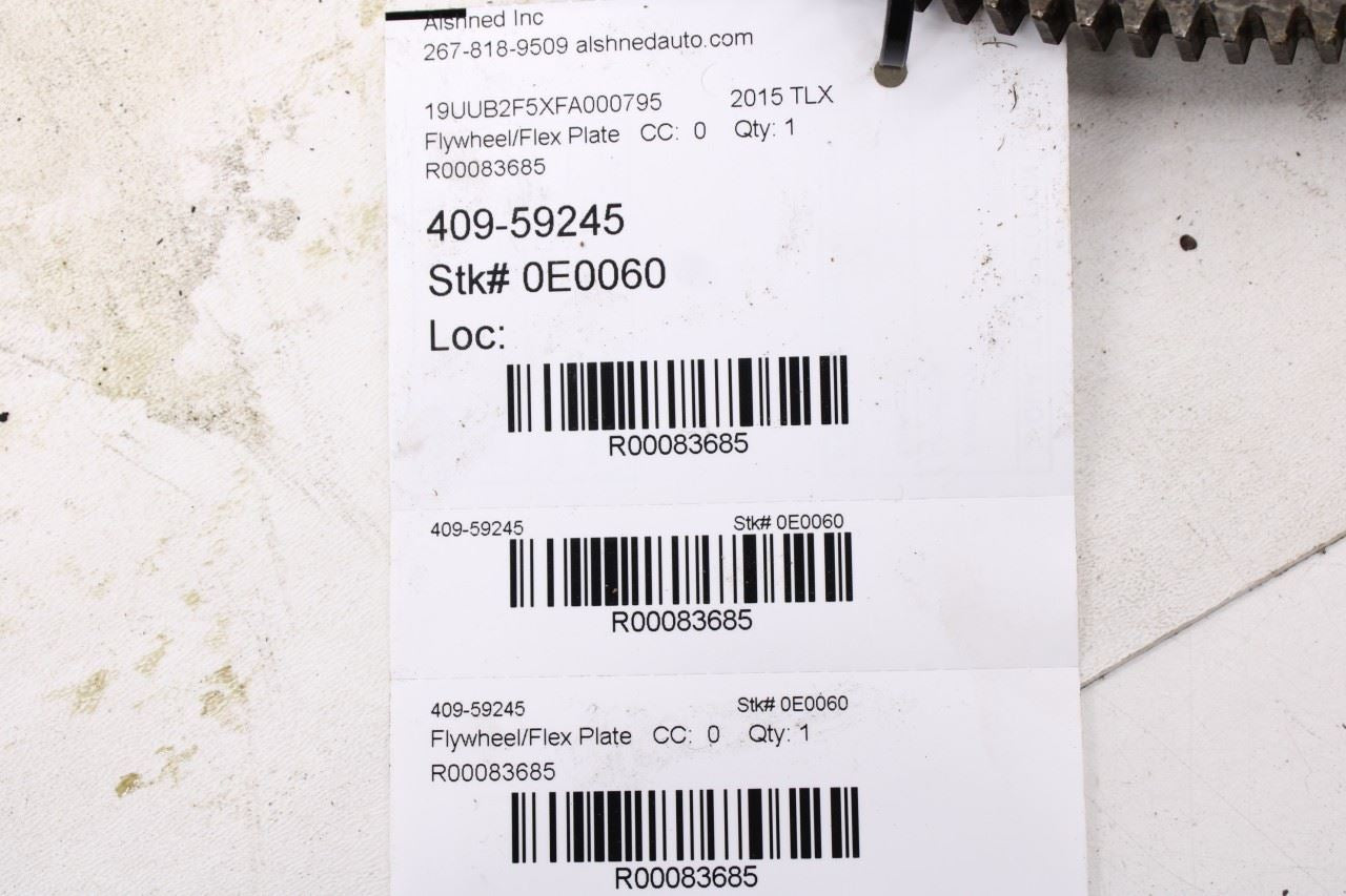 2015-2020 Acura TLX Tech 3.5L Auto Transmission Flywheel Flexplate 262505J40009