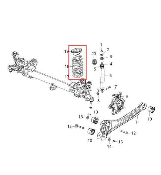 14-18 RAM 2500 Tradesman Front Right Passenger and Left Driver Side Coil Spring - Alshned Auto Parts