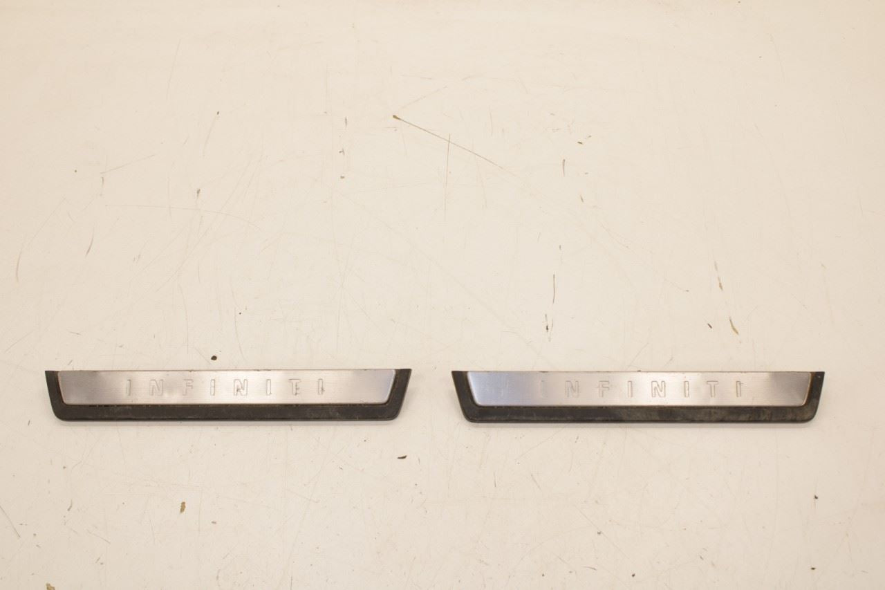 17-20 Infiniti QX60 Pure FR and RR RH and LH Door Sill Scuff Kick Plate Set of 4 - Alshned Auto Parts