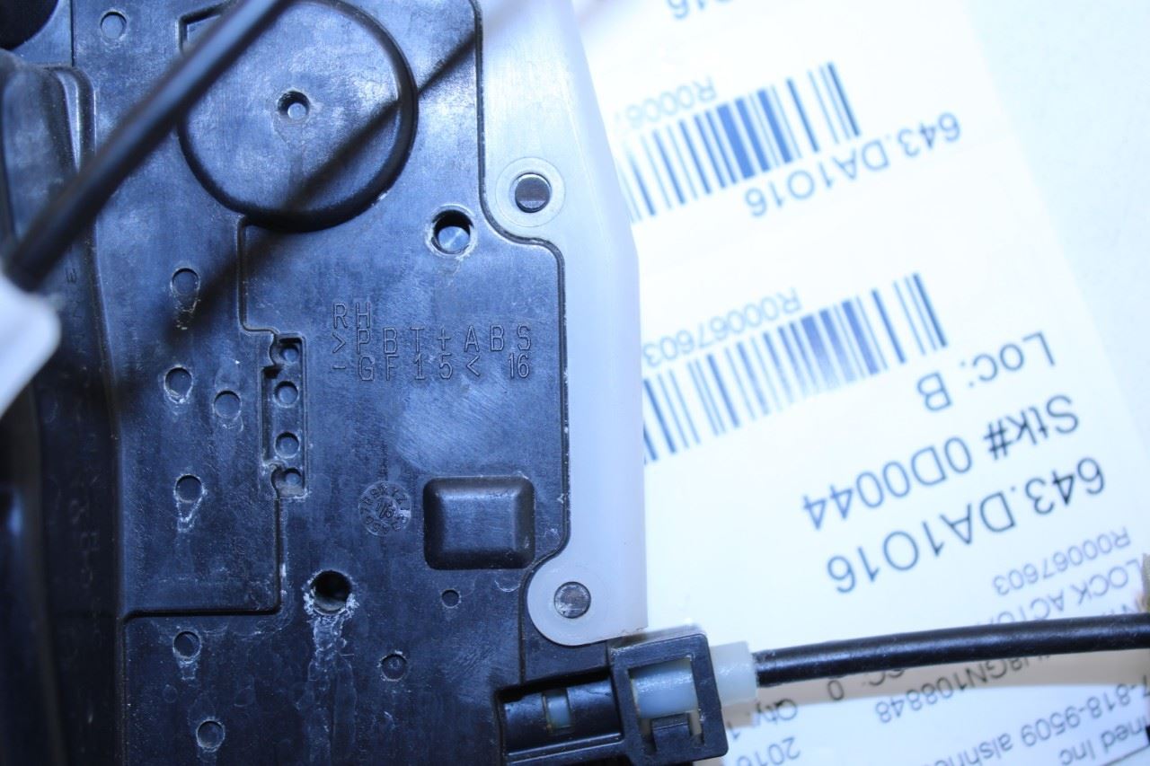 2015-24 Nissan Murano Platinum Front Right Door Lock Latch Actuator 80500-5AA0A - Alshned Auto Parts