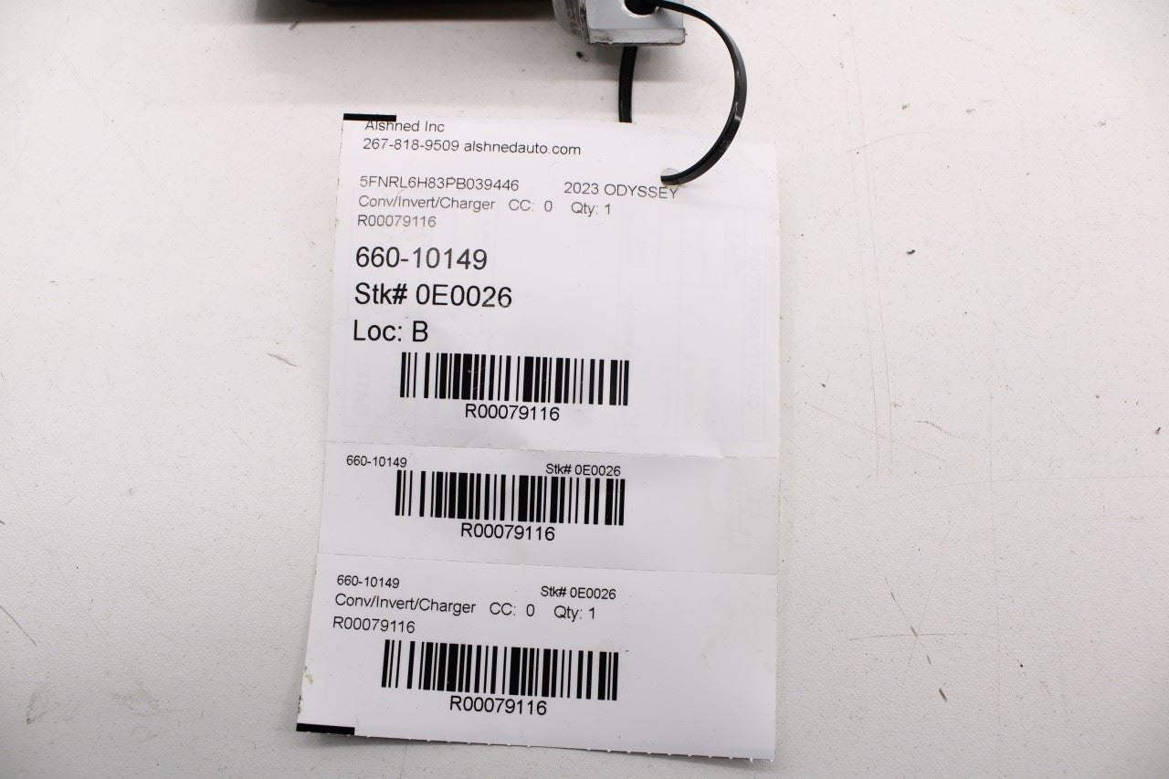 18-2026 Honda Odyssey Touring AC DC Power Inverter Converter Control Module OEM - Alshned Auto Parts