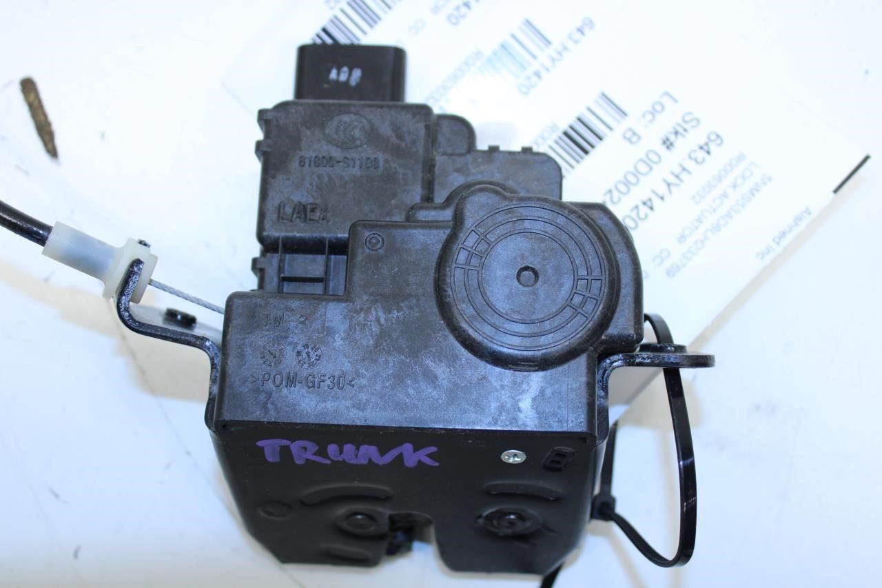 2019-2023 Hyundai Santa Fe Limited RR Trunk Lid Lock Latch Actuator 81800-S1100 - Alshned Auto Parts