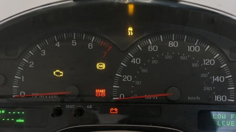 2000-02 Lincoln LS Speed Gauge Instrument Cluster 116K Mileage 1W4F-10849-BC OEM - Alshned Auto Parts