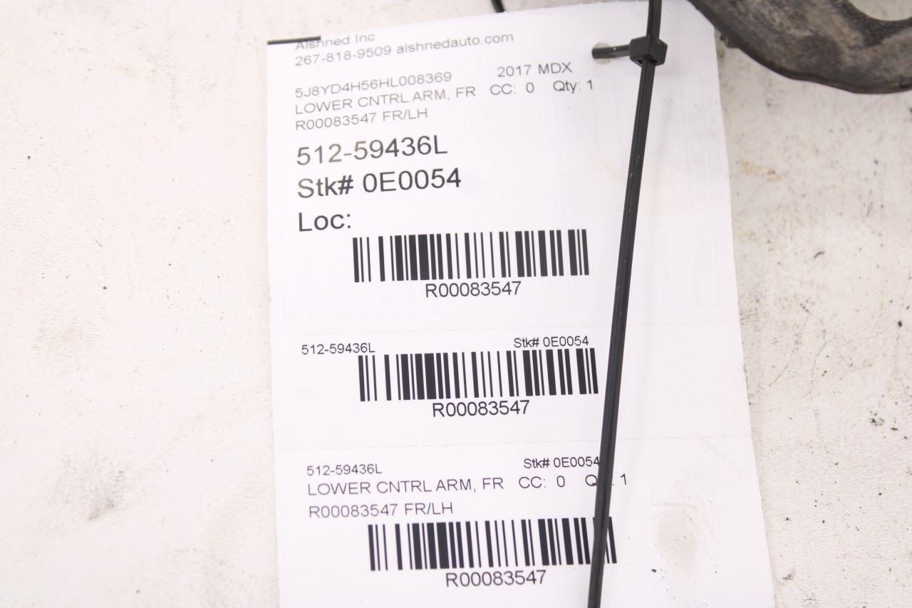 2014-2020 Acura MDX w/Tech Pkg SH-AWD Front Left Lower Control Arm 51360-TZ5-A1012