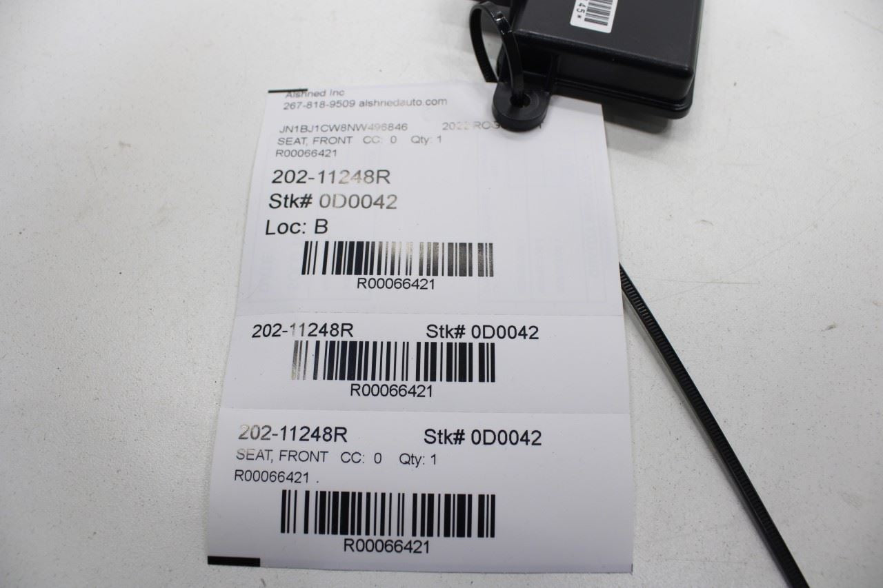 2020-2022 Nissan Rogue Sport SL AWD FR RH Seat Occupant Detection Sensor Module - Alshned Auto Parts