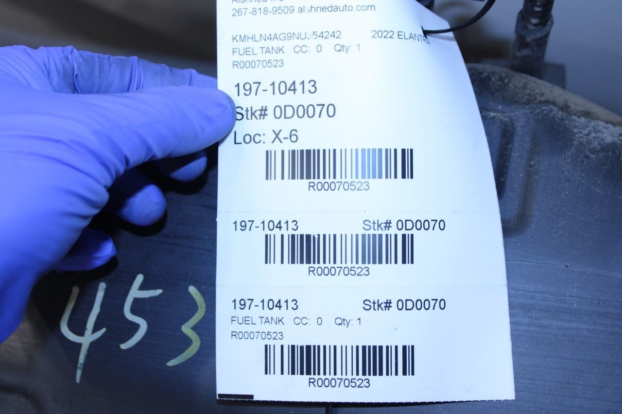 2021-2025 Hyundai Elantra SEL 2.0L Fuel Gas Tank 12.4 US Gallons 31150-AA500 OEM - Alshned Auto Parts