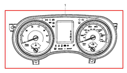 13-14 Dodge Charger SE 3.6L Speedometer Gauge Instrument Cluster Unknown Mileage - Alshned Auto Parts