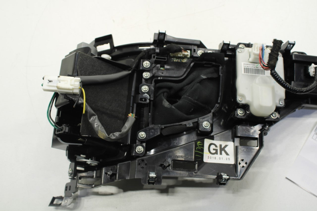 17-20 Infiniti Q60 Console Trim Panel Shifter Indicator w/ Switches 96941-5CB9B - Alshned Auto Parts