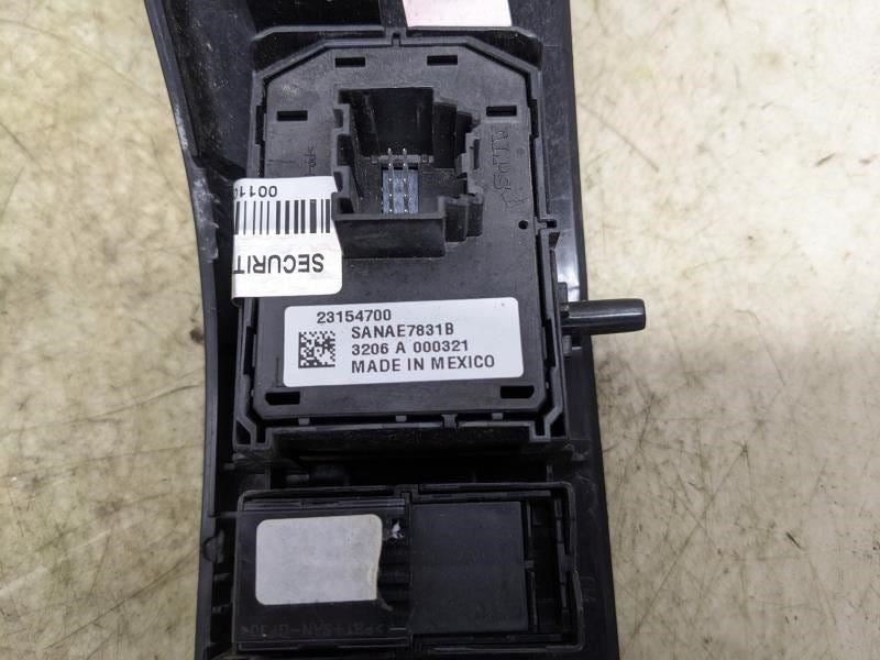 2014-19 Chevrolet Silverado 1500 Front Left Master Power Window Switch 23129539 - Alshned Auto Parts